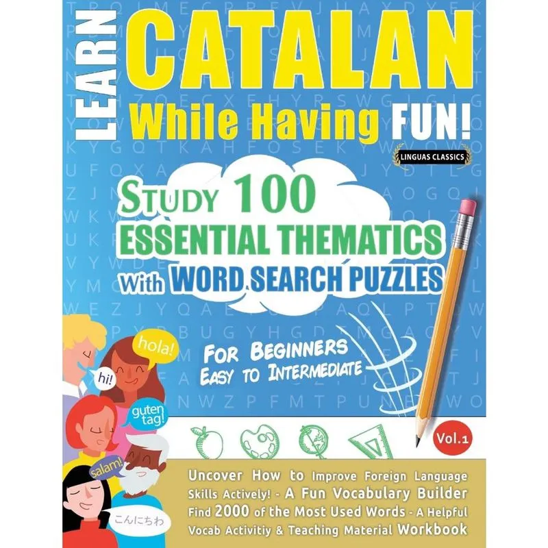 Livro learn catalan while having fun! - for beginners