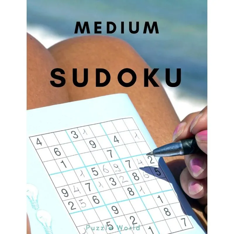 Medium Sudoku - Denkspiele für Erwachsene