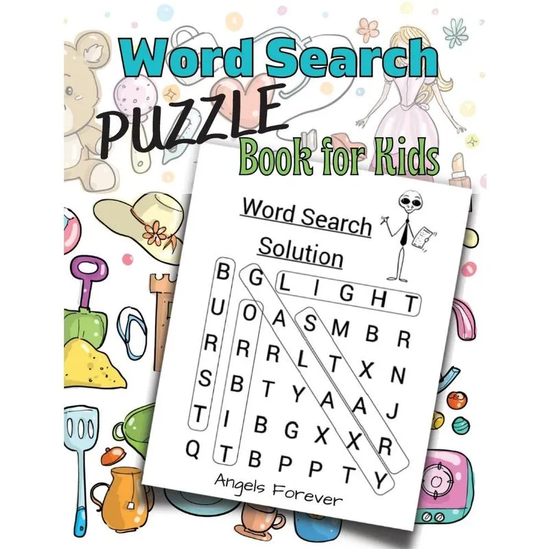 Word Search Puzzle Book for Kids