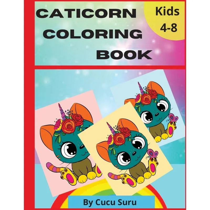 Caticorn Coloring Book