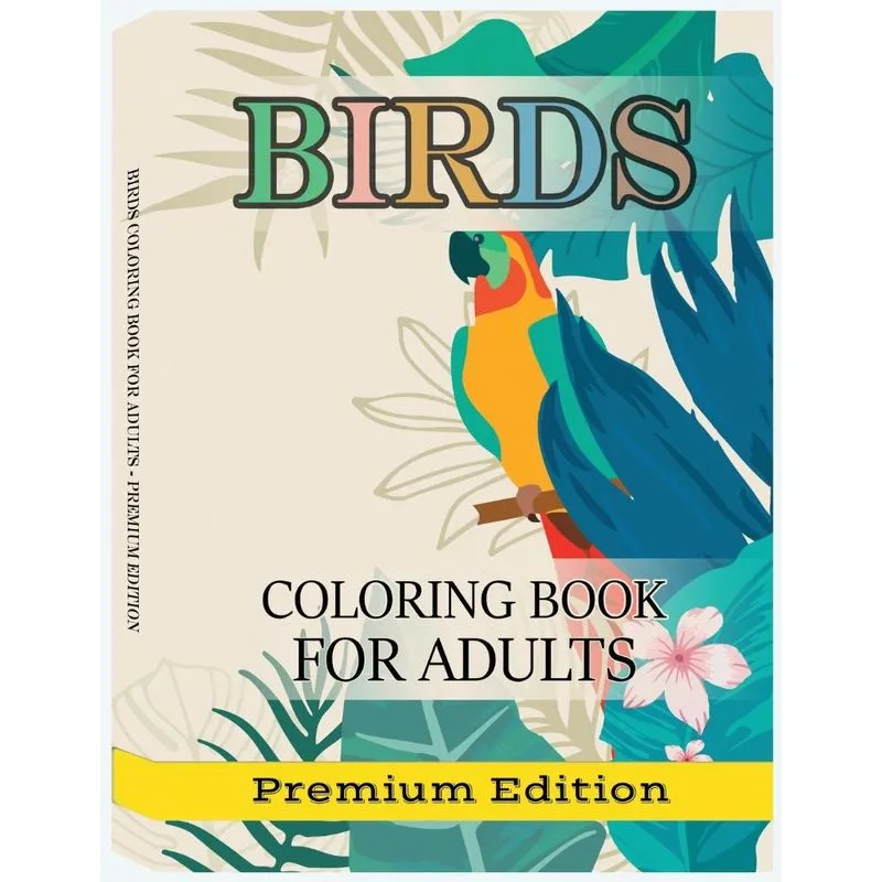 Birds Coloring Book for Adults