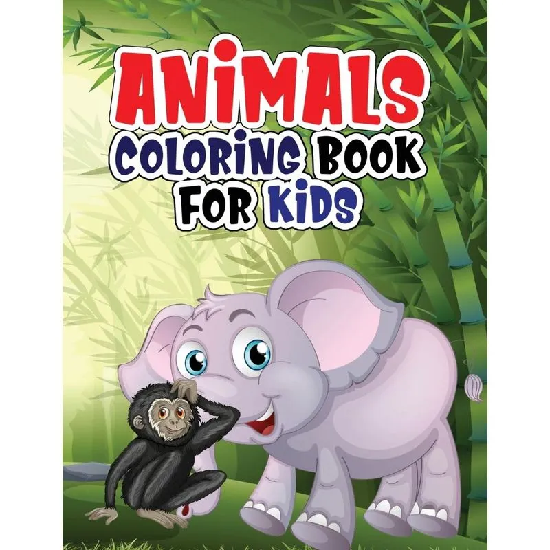 Animals coloring book for kids