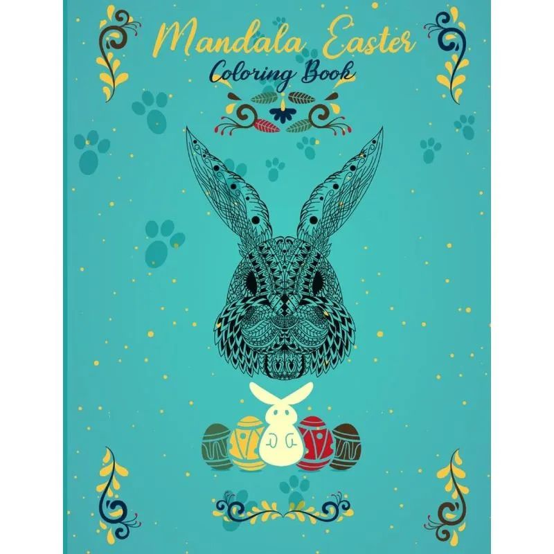 Mandala Easter Coloring Book