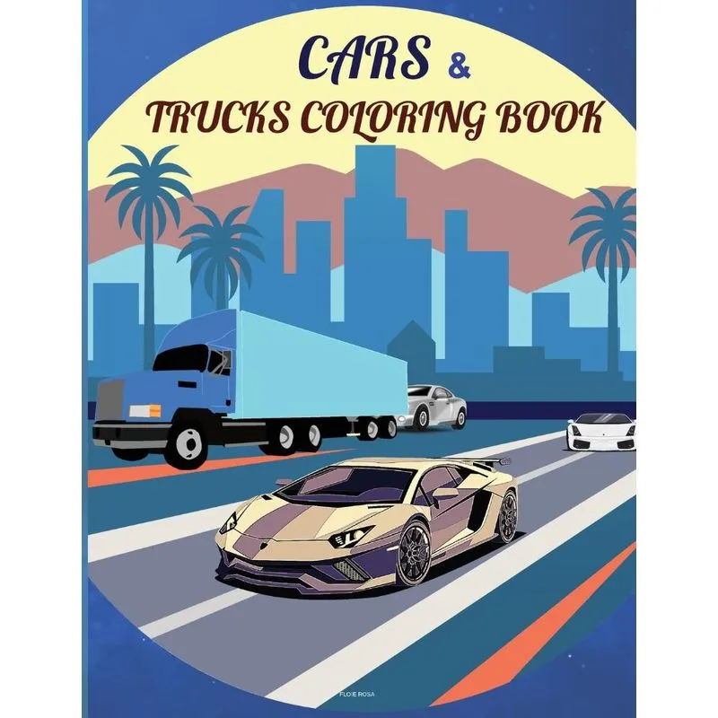 CARS &amp, TRUCKS COLORING BOOK
