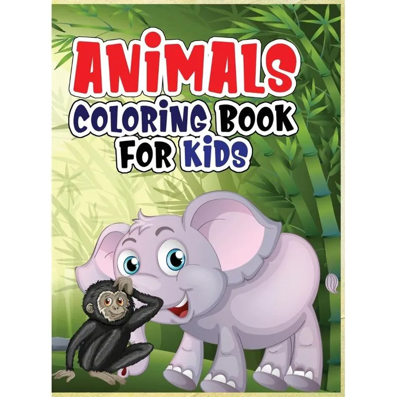 Animals coloring book for kids