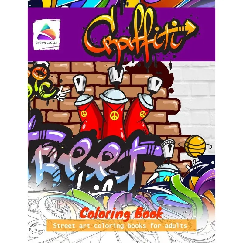 Graffiti Coloring Book
