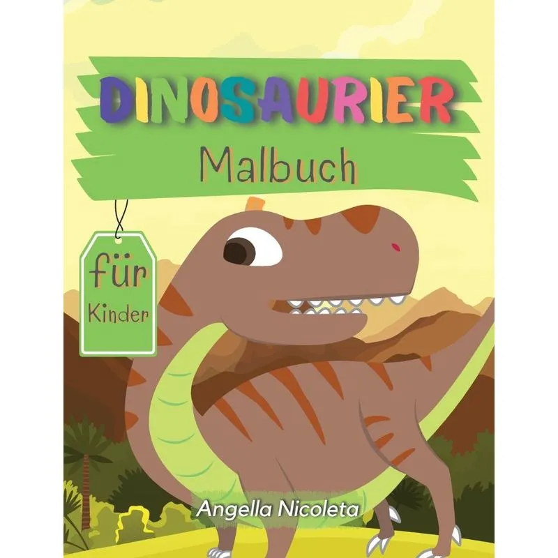 Dinosaurier Malbuch für Kinder
