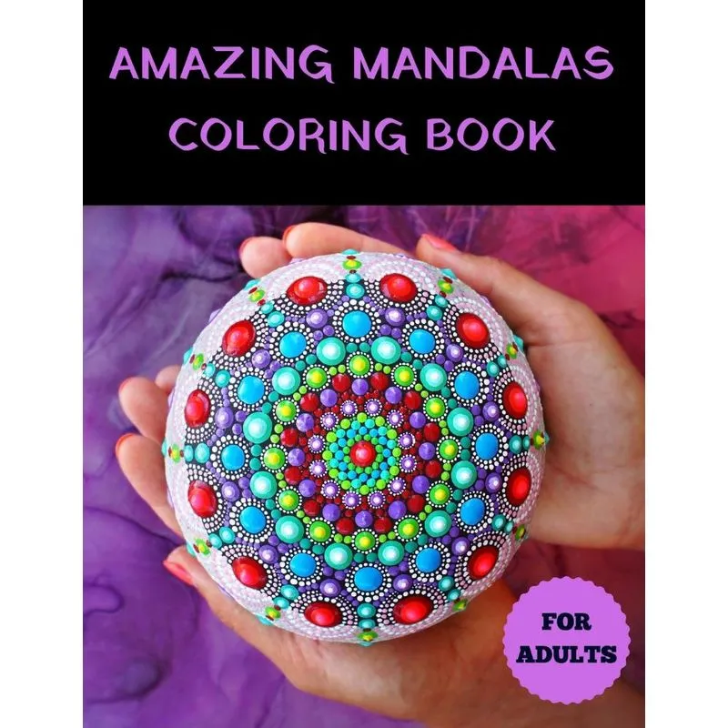 Amazing Mandala Coloring Book