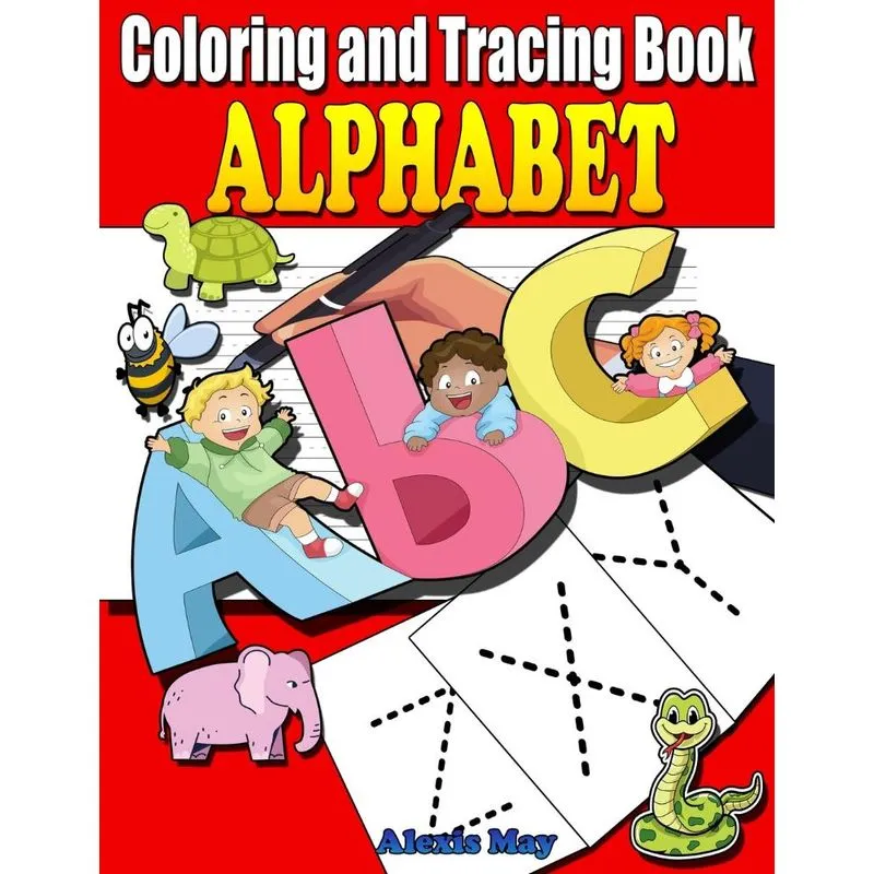 Coloring and Tracing Alphabet