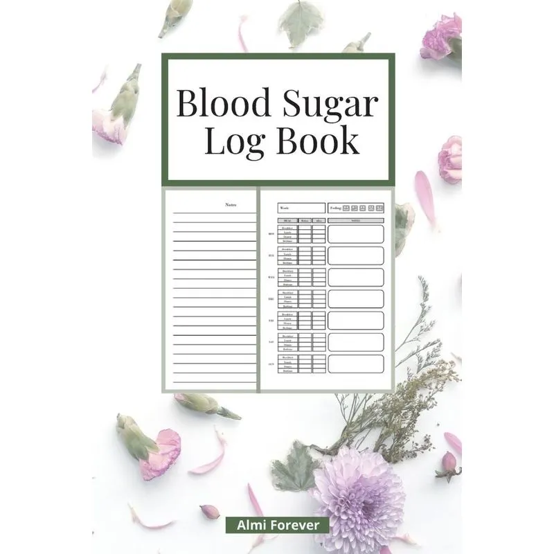 Blood Sugar Log Book