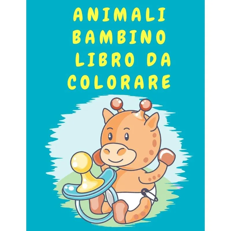 Animali bambino libro da colorare