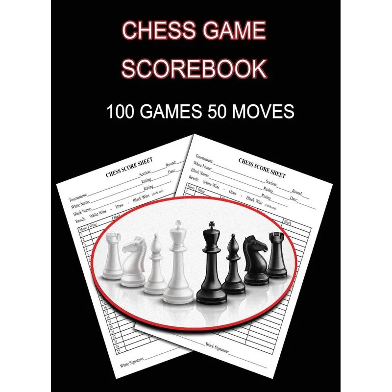 Chess Game Scorebook