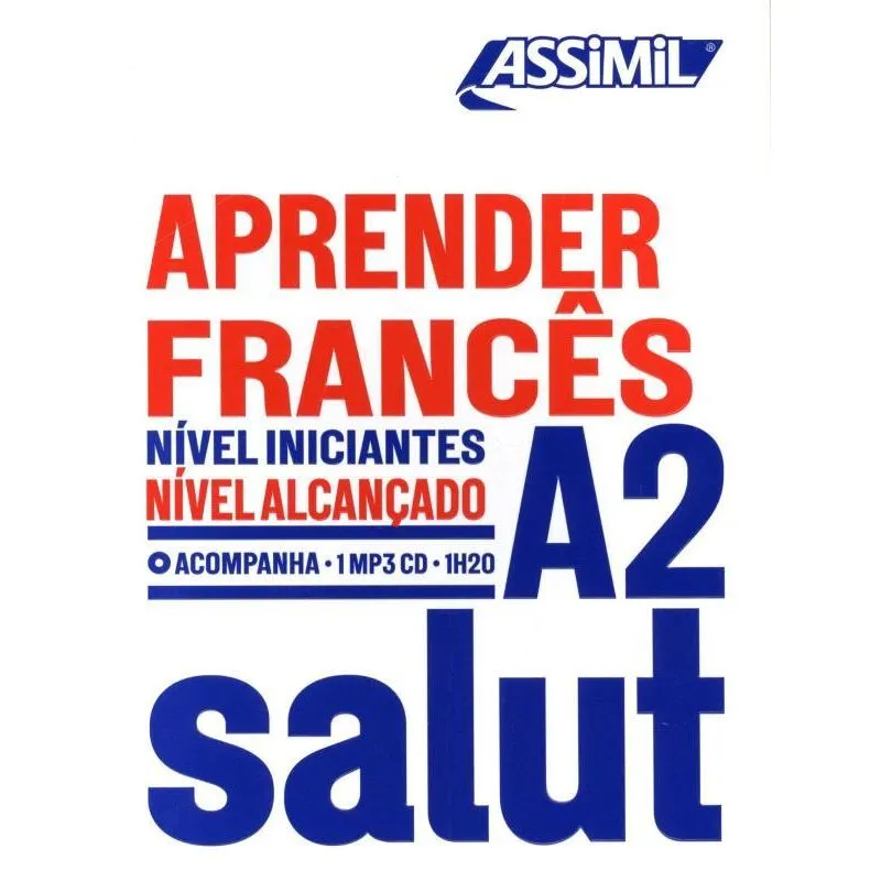 APRENDER FRANCÊS - LIVRE + CD MP3 - NIVEL A2