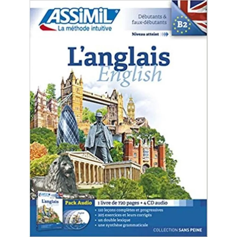 L'ANGLAIS - NIVEAU B2 - LIVRE + CD AUDIO