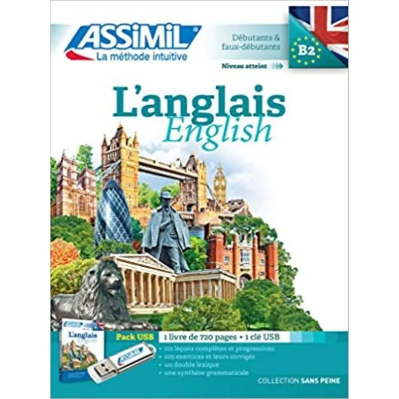 L'ANGLAIS - LIVRE + CLÉ USB - FICHIERS MP3