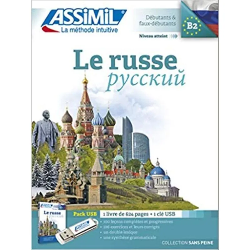 LE RUSSE - LIVRE + CLÉ USB - FICHIERS MP3
