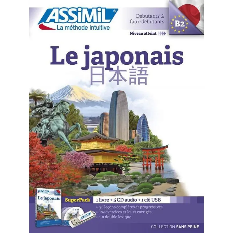 LE JAPONAIS - LIVRE + CD AUDIO + CLÉ USB - FICHIERS MP3