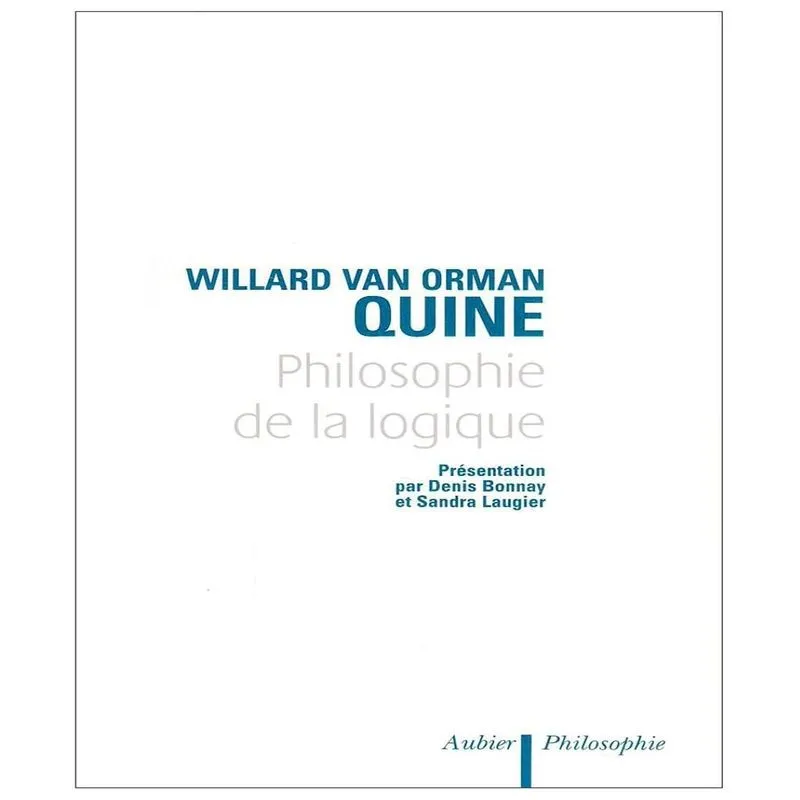 Philosophie De La Logique