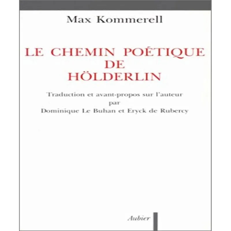Le Chemin Poétique De Hölderlin