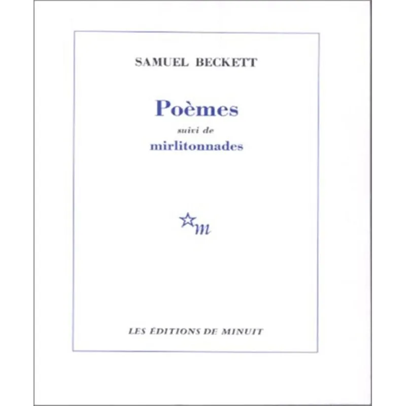 Poèmes Suivi De Mirlitonnades
