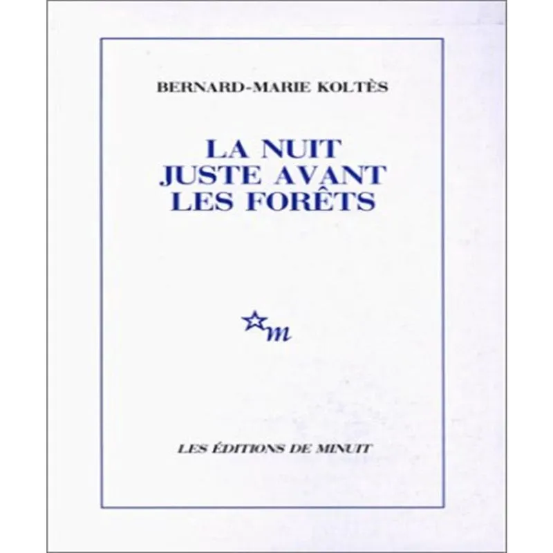 La nuit juste avant les FORêTS