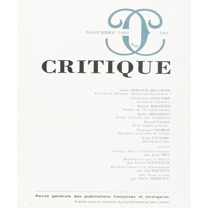 Critique 510