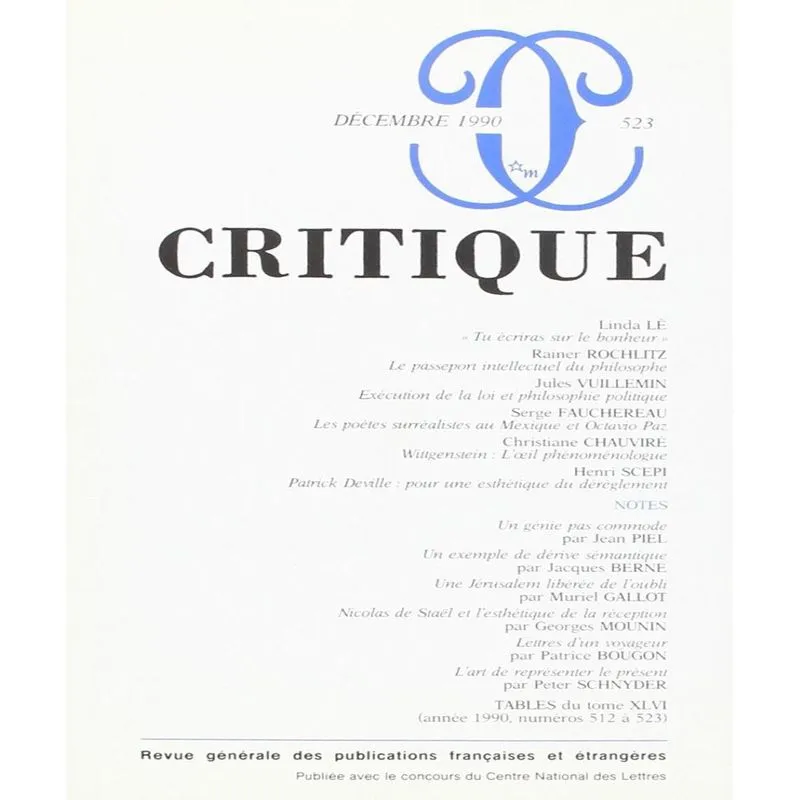 Critique 523