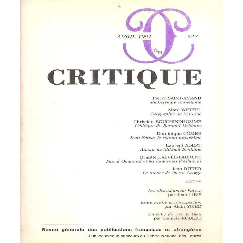 Critique 527