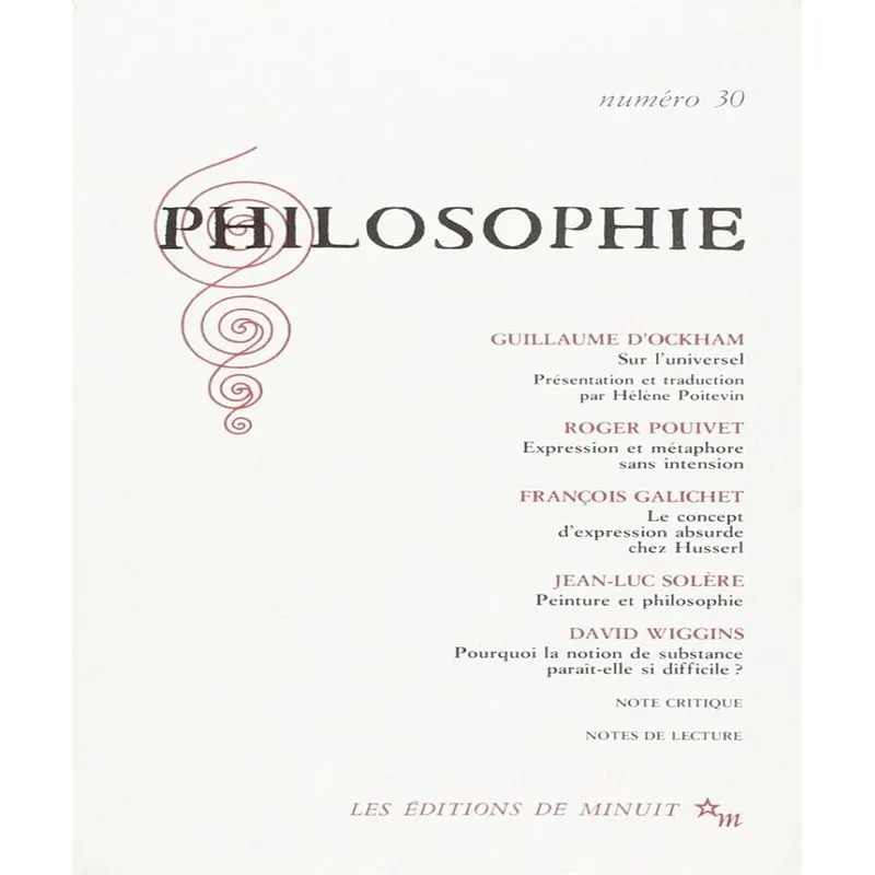 Philosophie 30