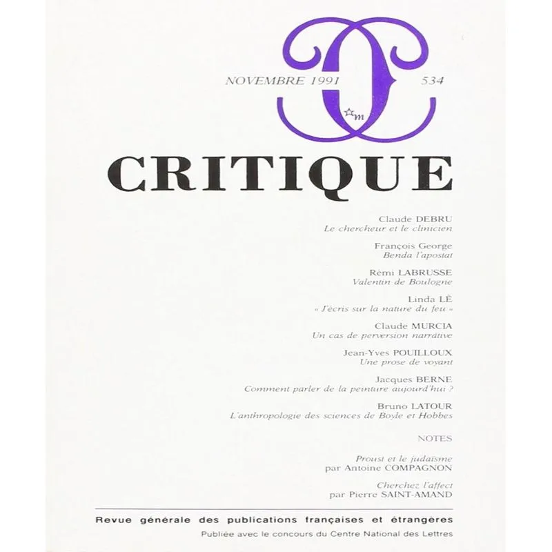 Critique 534