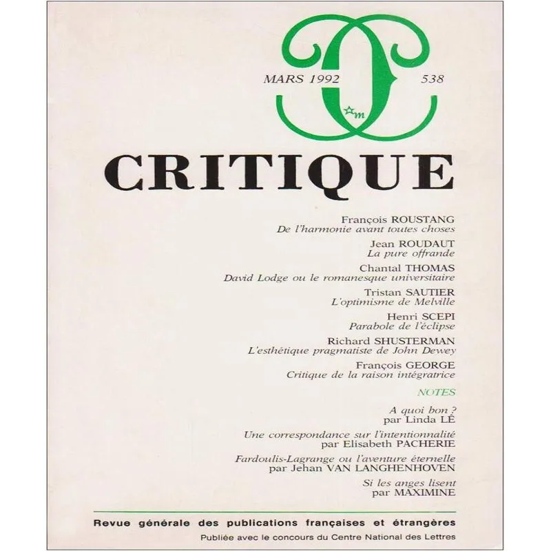 Critique 538