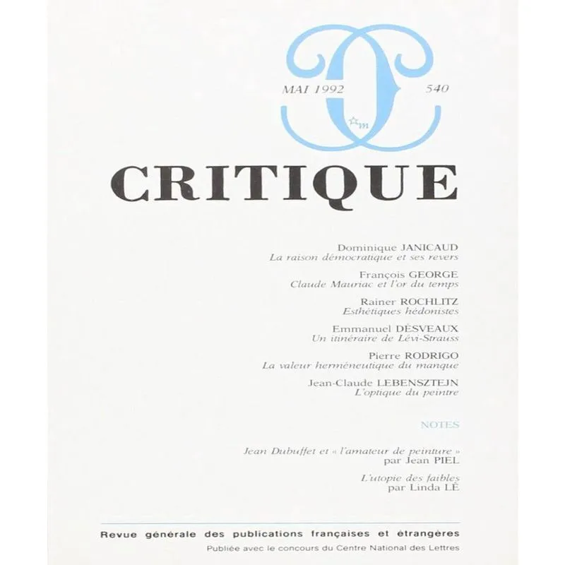 Critique 540