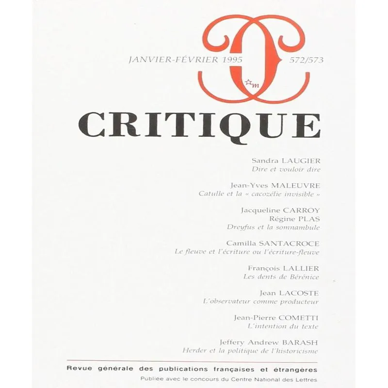 Critique 572-573