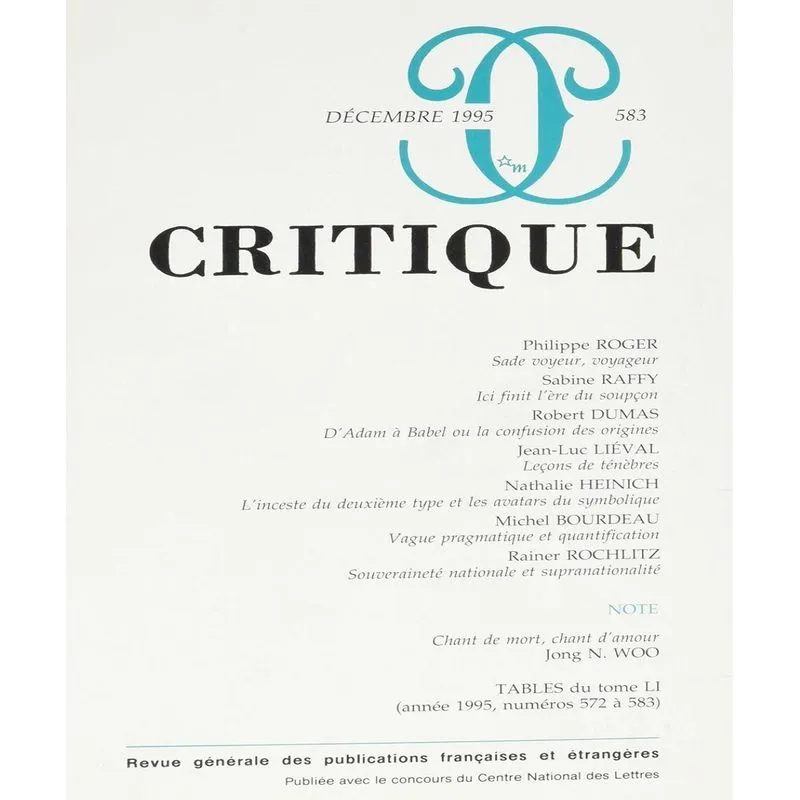 Critique 583