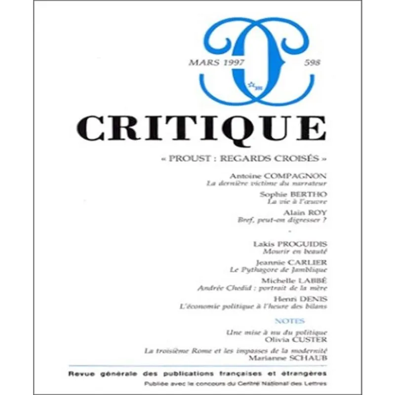 Critique 598