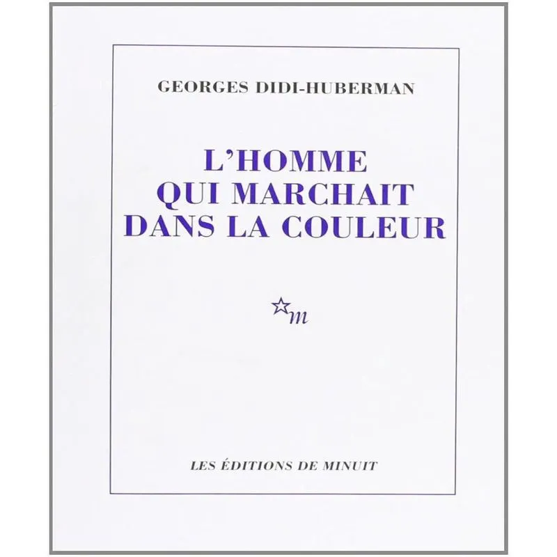 Lhomme Qui Marchait Dans La Couleur
