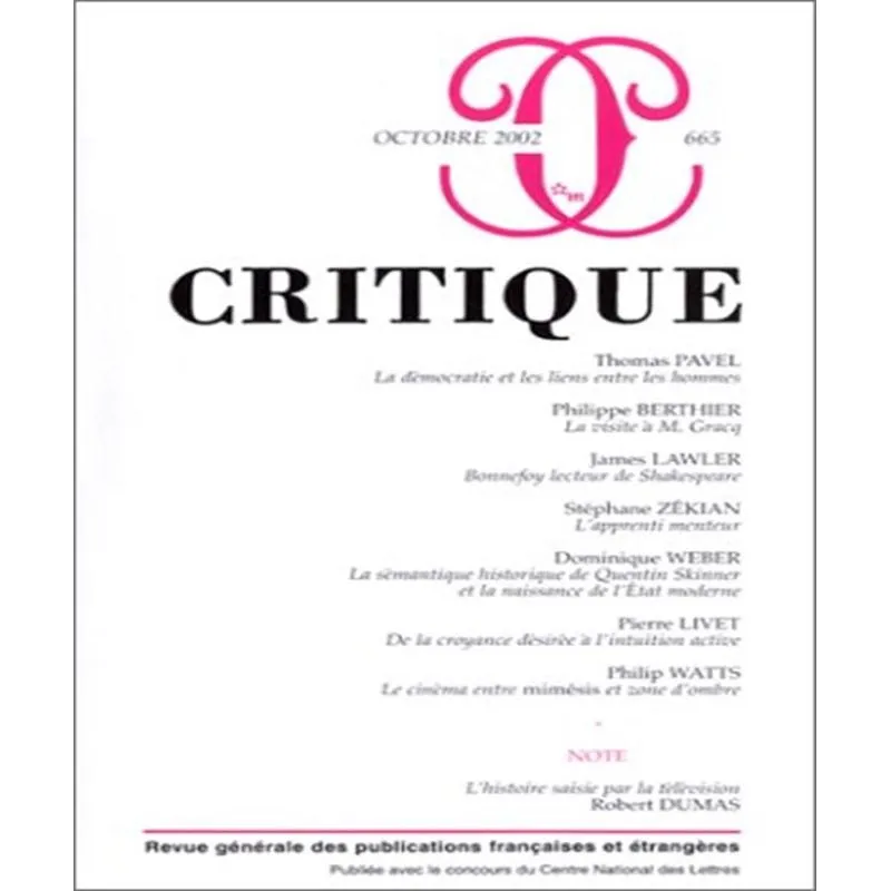 Critique 665