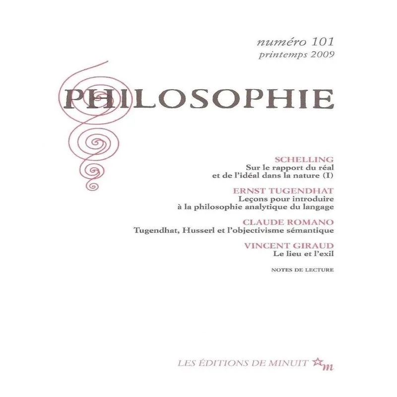 Philosophie n. 101 - printemps 2009