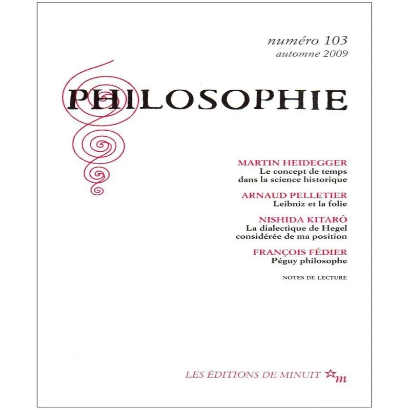 Philosophie N. 103