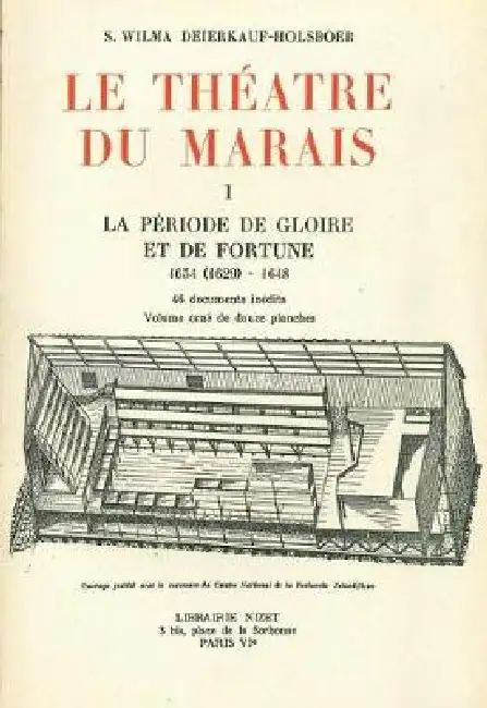 Le Theatre Du Marais, 2 Vols Paperback