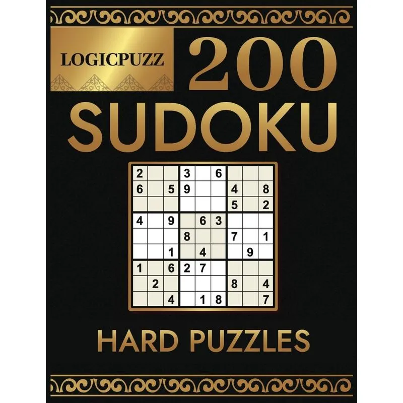 Logicpuzz 200 Sudoku Puzzles Hard
