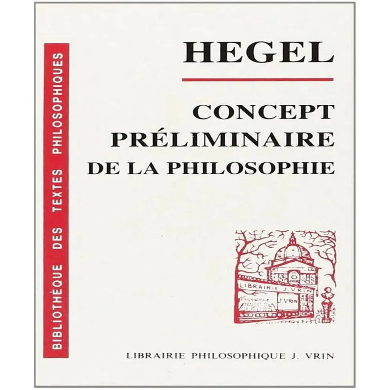Concept Préliminaire De La Philosophie