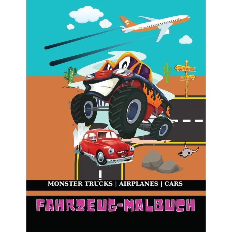 Fahrzeug-Malbuch