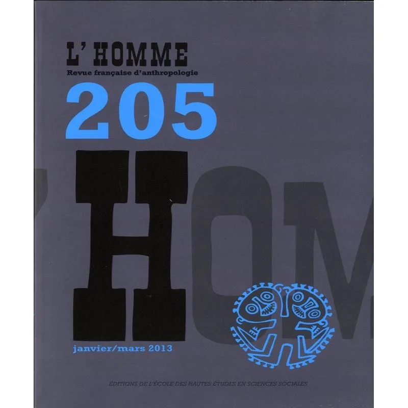 Lhomme, 205 - Janvier/mars 2013