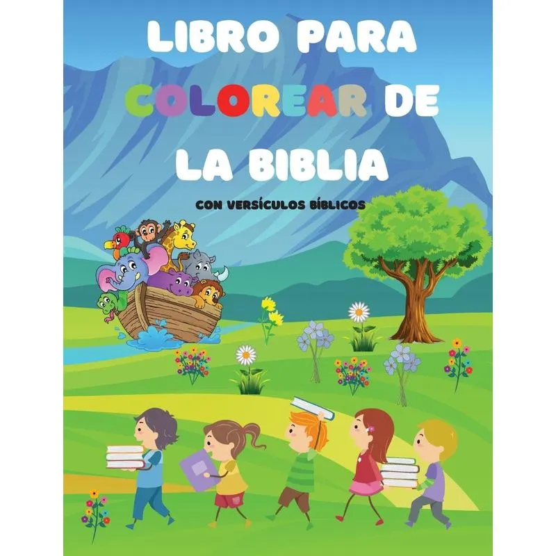 Libro para colorear de la Biblia