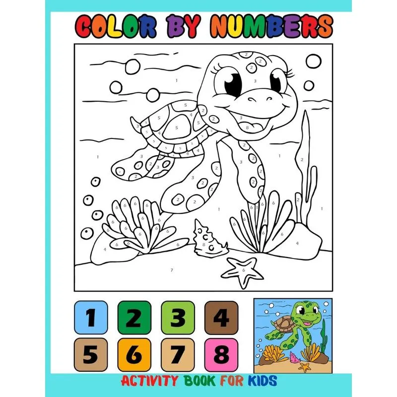 Color by numbers for kids