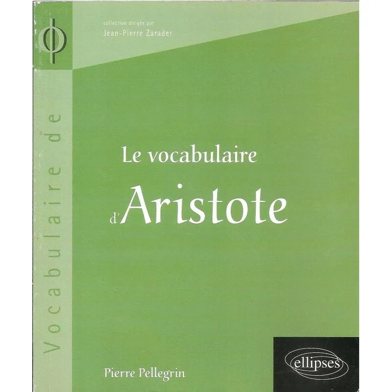 Le Vocabulaire Daristote