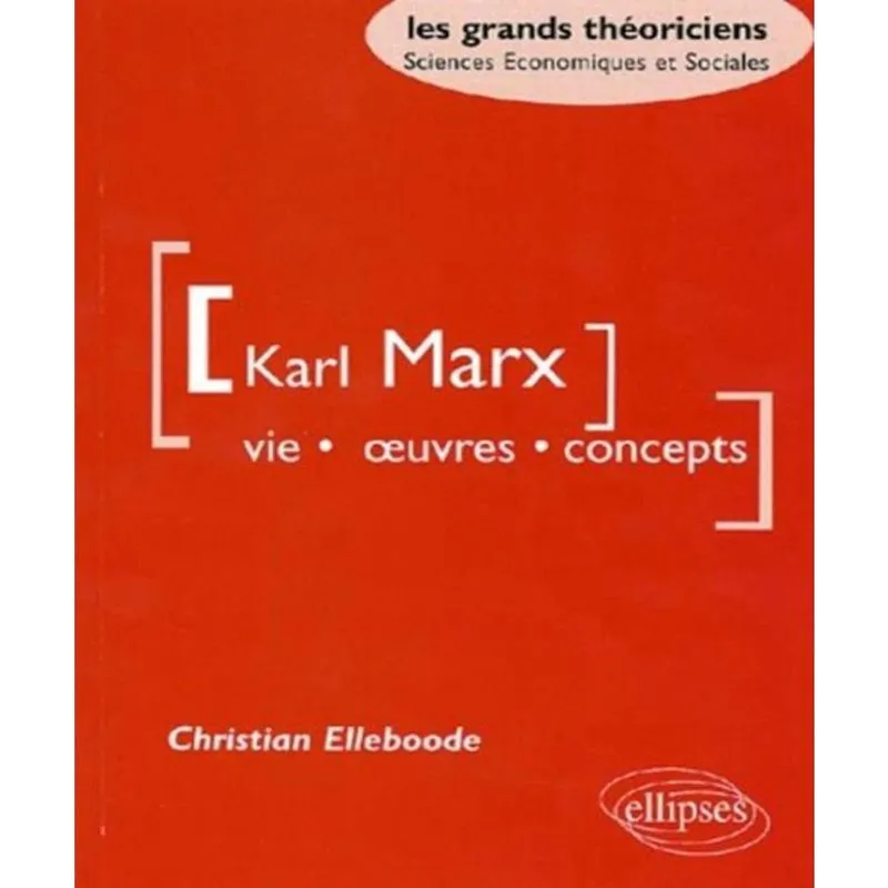 Karl marx - vie, oeuvres, concepts