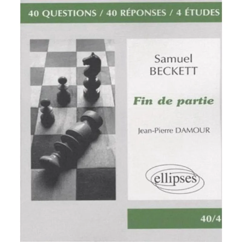 Samuel beckett, fin de partie