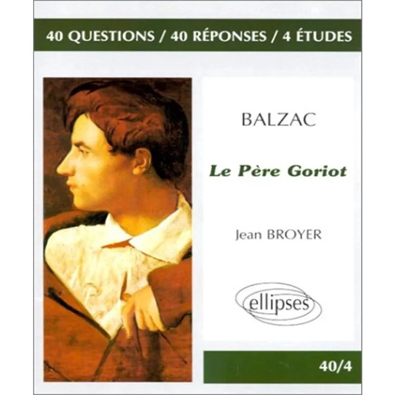 Le Père Goriot Balzac